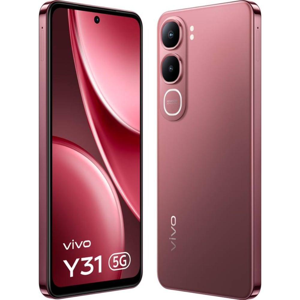 Vivo Y31 128 GB, 6 GB RAM, Red, Mobile Phone