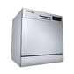Voltas Beko DT8S 8 Place Settings Table Top Dishwasher (Silver) | Inbuilt Heater | 6 Wash Programs | Suraj Electronics Delhi NCR