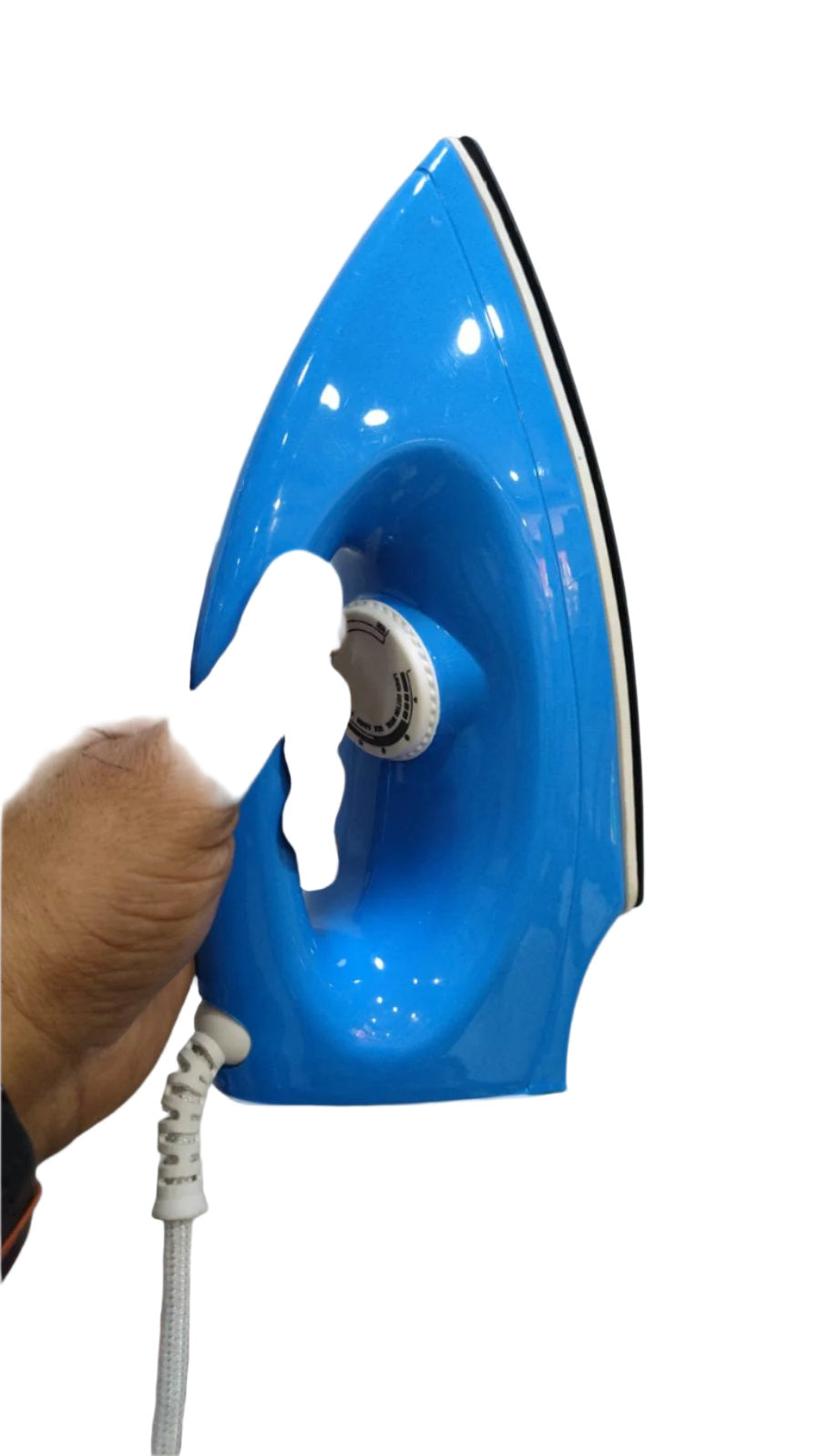 Voltas Beko I1000VD-BU 1000W Glider Dry Iron with German Non-Stick Soleplate, Precision Temperature Control & Ergonomic Design – Midnight Blue