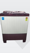 Voltas Beko WTT140UPA/BRSS 14 kg Semi Automatic Top Load Washing Machine Wine Red, White