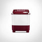 Voltas Beko WTT70DLIM/BRSSWH5POD 7Kg Semi Automatic Top Loading Washing Machine Burgundy