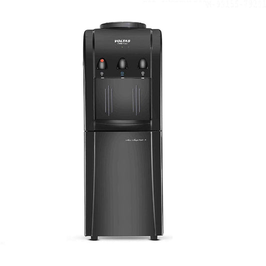 Voltas Mini Magic Pearl RB 20L Floor Mounted Water Dispenser (Black, Hot & Cold, Cooling Cabinet)