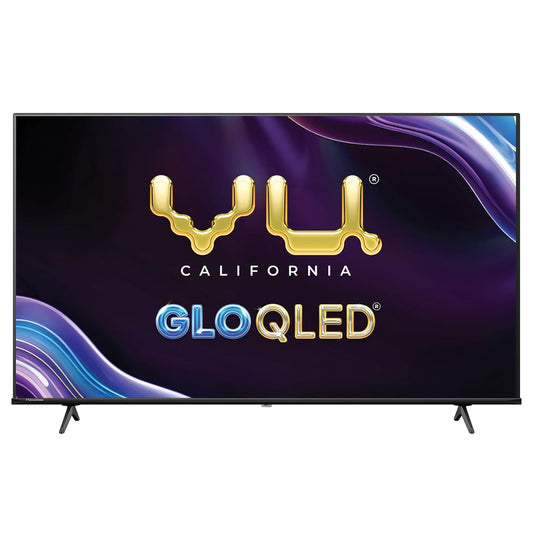 Vu 50QLED25 3 Years Warranty 126cm (50 inches) GloQLED Series 4K QLED Smart Google TV