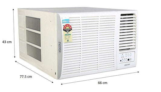 Voltas 185V Vertis Elite A 1.5 Ton 5 Star Inverter Window AC | Copper Condenser | Dehumidifier | Suraj Electronics Delhi NCR