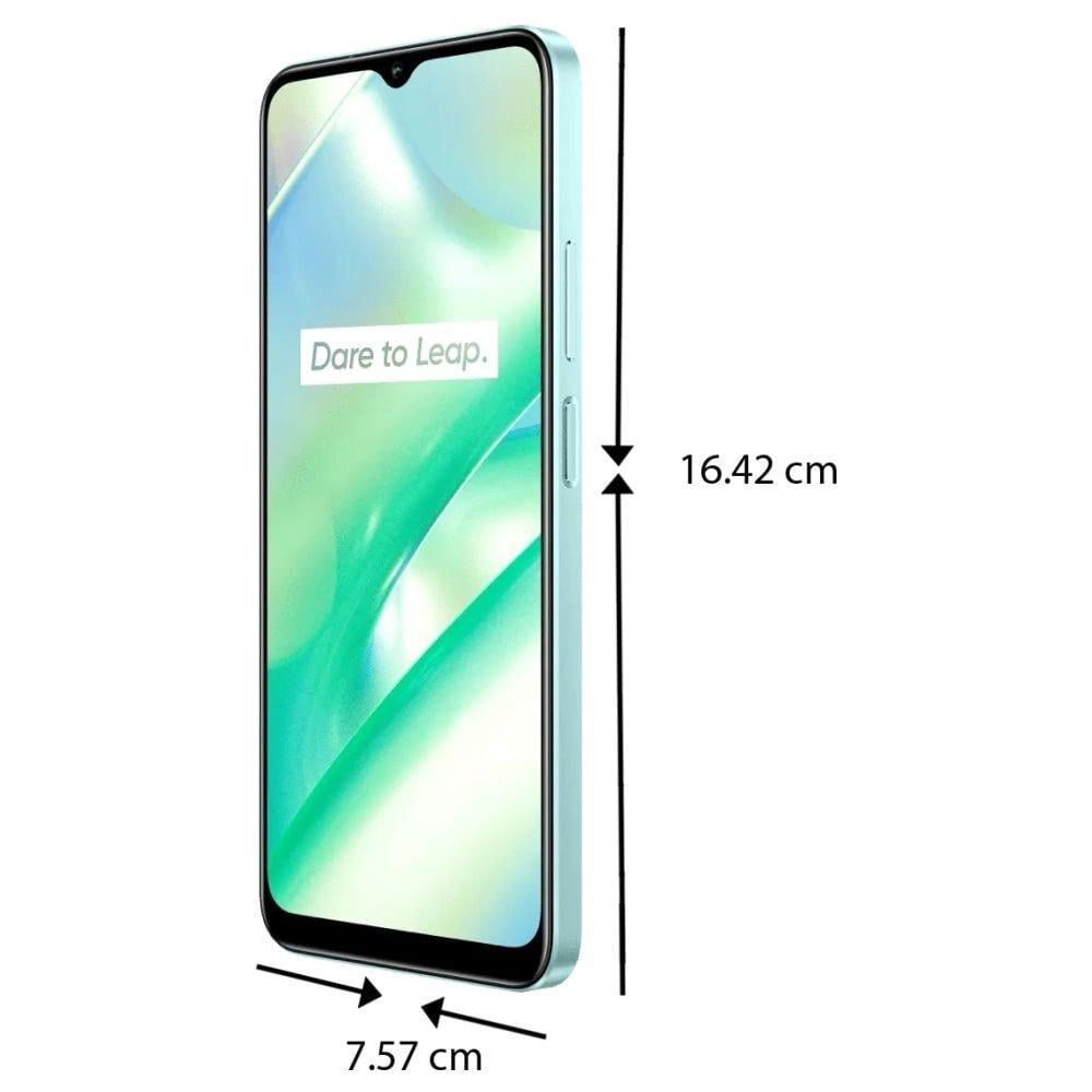 Realme C33 64 GB, 4 GB RAM, Aqua Blue, Mobile Phone