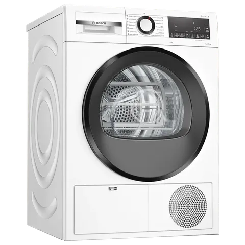 Bosch WPG23100IN Series 4 8 kg Fully Automatic Front Load Dryer – AutoDry, SensitiveDrying, Fluff Filter, 10 Programs, LED Display, White