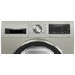 BOSCH WPG23108IN Series 4 8kg Fully Automatic Front Load Condenser Dryer | Sensitive Drying System | AutoDry | Fluff Filter | Silver Inox | Made in India