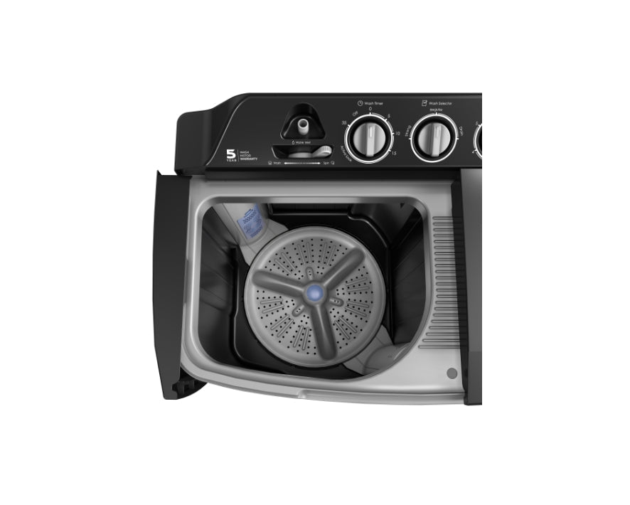 Godrej WSEDGE CLS 80 5.0 PRA SLGR 8 Kg 5 Star Semi-Automatic Top Loading Washing Machine