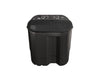 Godrej WSEDGE JAZZ 115 5.0 DB3 M CSGR 11.5 Kg 5 Star Semi-Automatic Top Load Washing Machine (Crystal Grey, Tri-Roto Scrub Pulsator, PowerMax Wash Motor)