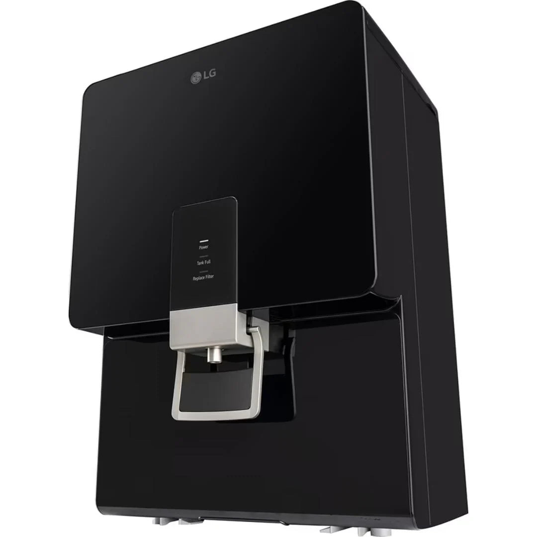 LG WW136RPNB 8 L RO Water Purifier with Stainless Steel Tank, Digital Sterilizing Care & Multi-Stage Filtration – Solid Black |