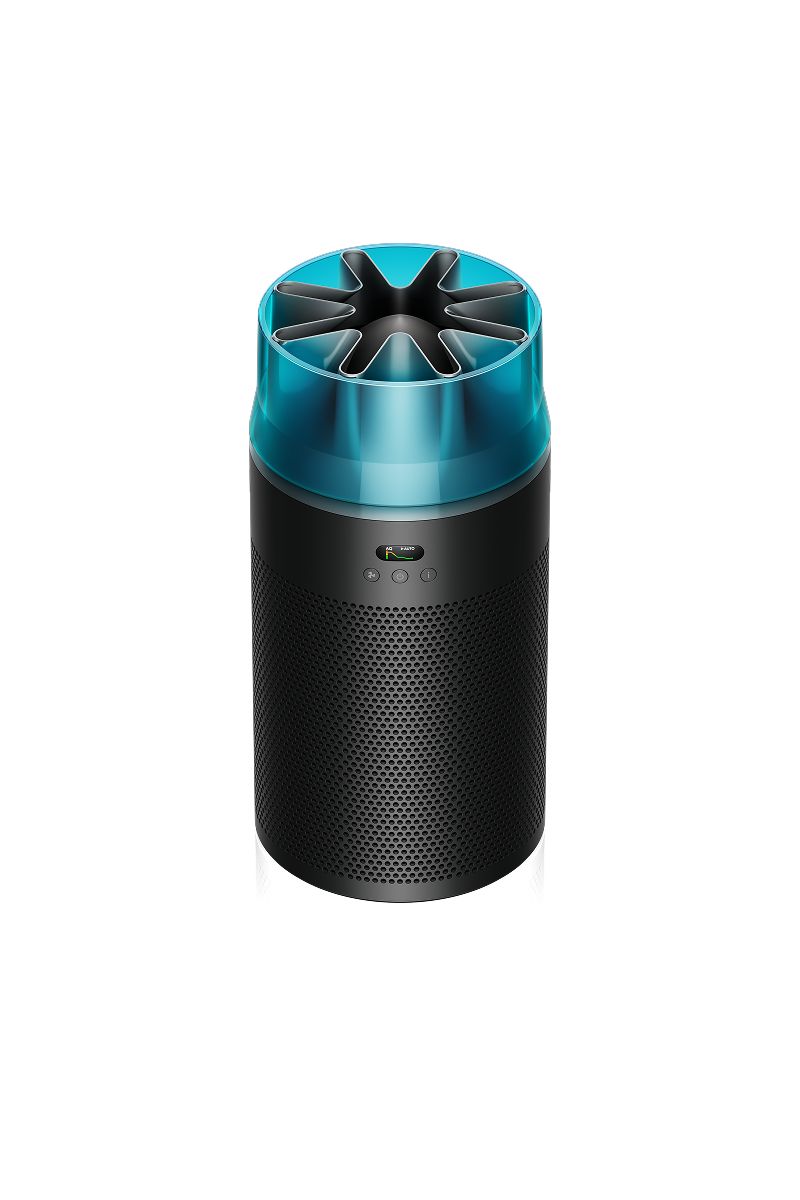 Dyson HushJet Compact Air Purifier Black/Teal View 1