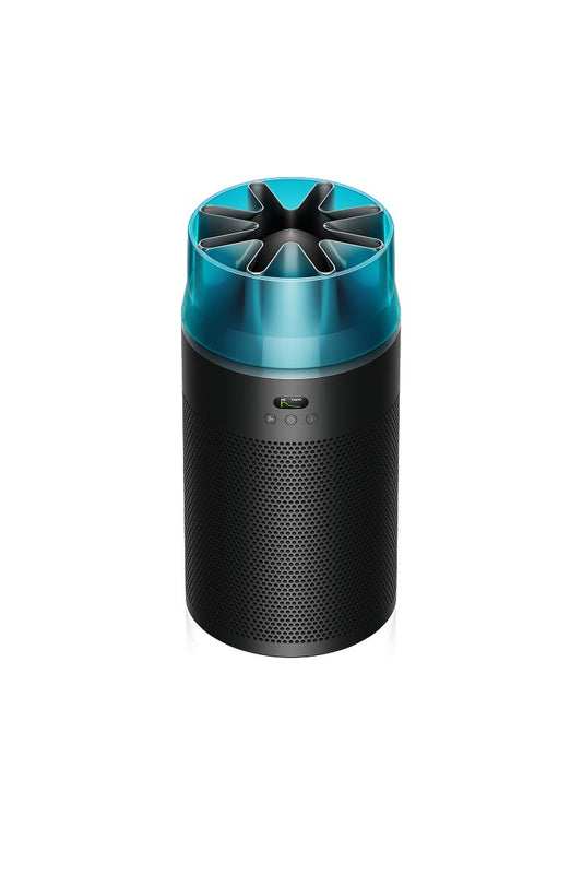 Dyson HushJet Compact Air Purifier Black/Teal View 1