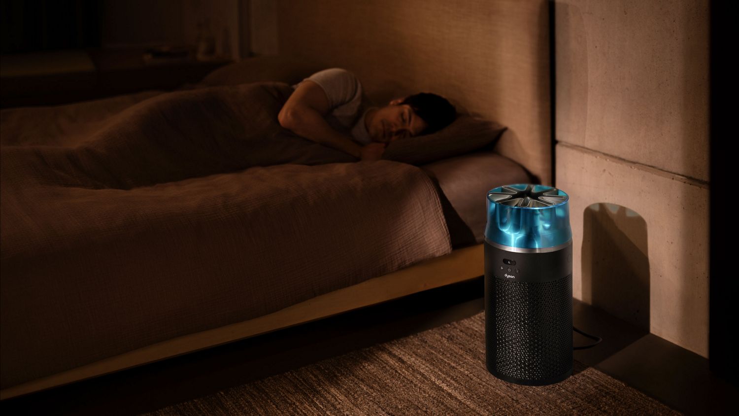 Dyson HushJet Compact Air Purifier Black/Teal View 4