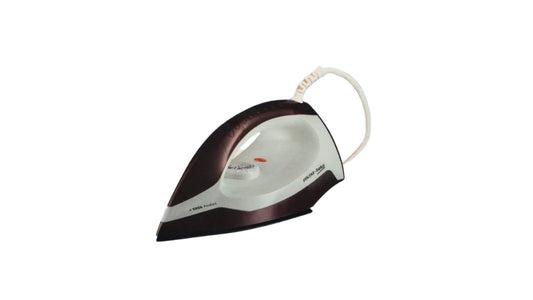 Voltas Beko I1000VD-BGWH 1000W Dry Iron – German Non-Stick Soleplate, Glider Technology, Burgundy & White | Buy Online at Suraj Electronics