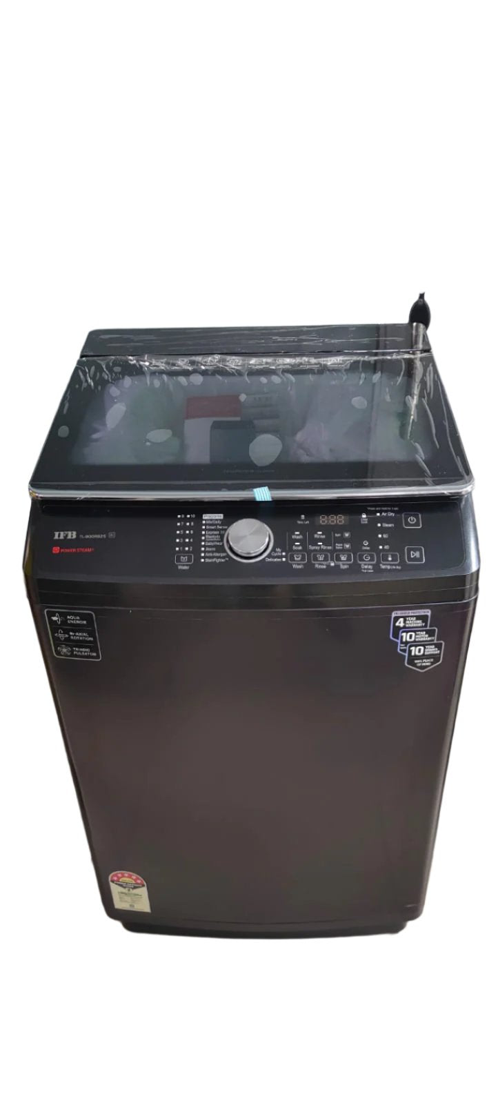 IFB TL-900RB2S 9KG Top Load Fully Automatic Washing Machine with Built-in Heater, Power Steam, AI Fabric Care & Eco Inverter Motor | 720 RPM | 4 Years Warranty