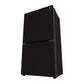 LG GL-B257JWB3 650 Litre 3 Star Side-by-Side Refrigerator | Convertible, Smart Inverter Compressor, Multi Air Flow, Smart Diagnosis, Western Black
