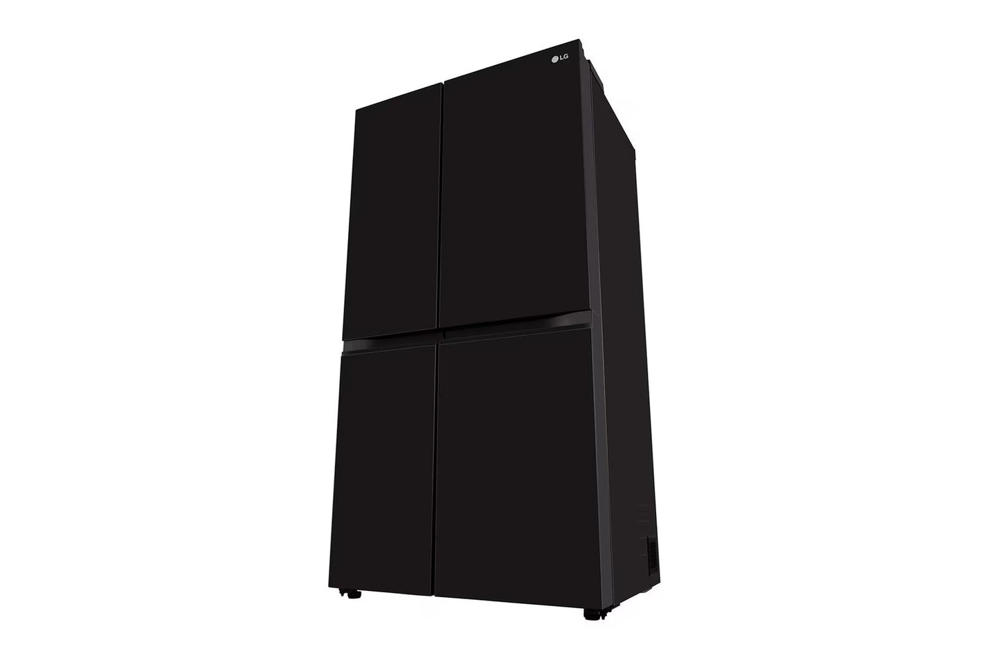 LG GL-B257JWB3 650 Litre 3 Star Side-by-Side Refrigerator | Convertible, Smart Inverter Compressor, Multi Air Flow, Smart Diagnosis, Western Black