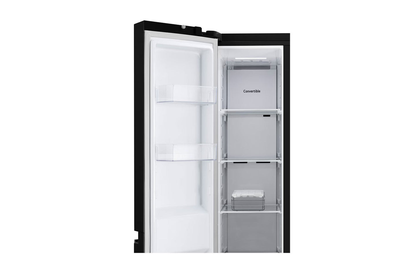LG GL-B257JWB3 650 Litre 3 Star Side-by-Side Refrigerator | Convertible, Smart Inverter Compressor, Multi Air Flow, Smart Diagnosis, Western Black