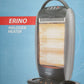 Hindware Atlantic Erino 1200W Halogen Room Heater (HHRHEN21GNL1, Grey) with 3 Heat Settings, Tip-Over Safety & Wide Angle Oscillation