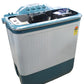 Lloyd GLWS105EPALB 10 Kg 5 Star Semi-Automatic Top Load Washing Machine | Dual Waterfall | 360° Water Shower | Memory Backup | Light Blue