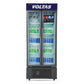 Voltas VC GT 550 DD P 550 Metallic EGRY Litre Double Door Visi Cooler | Commercial Display Refrigerator | Fan Cooling | LED Light