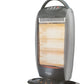 Hindware Atlantic Erino 1200W Halogen Room Heater (HHRHEN21GNL1, Grey) with 3 Heat Settings, Tip-Over Safety & Wide Angle Oscillation