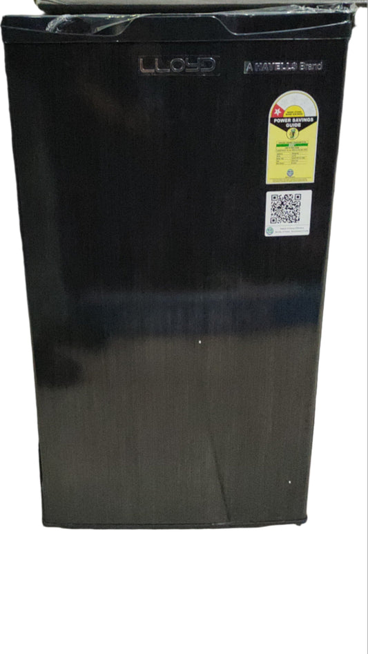 Lloyd GLDC111RGMT1JC 92 Litre 1 Star Direct-Cool Single Door Refrigerator (Metallic Grey, 2025 Model, Rotary Compressor, Toughened Glass Shelves)