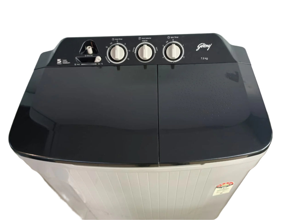 Godrej WSEDGE CLS 75 5.0 PRA MIGR 7.5 Kg 5 Star Semi-Automatic Top Load Washing Machine