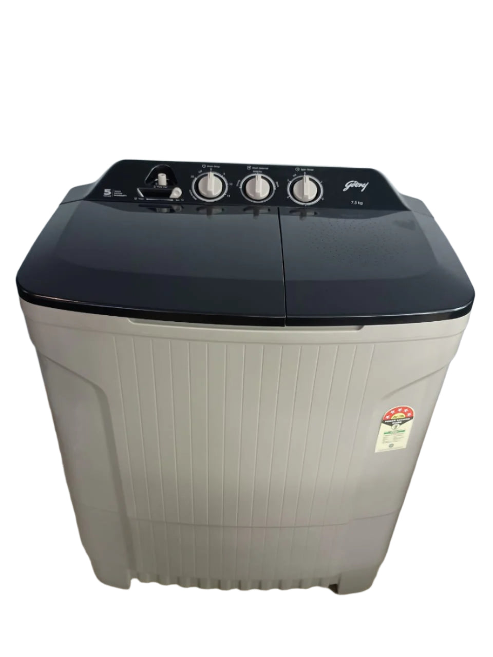 Godrej WSEDGE CLS 75 5.0 PRA MIGR 7.5 Kg 5 Star Semi-Automatic Top Load Washing Machine