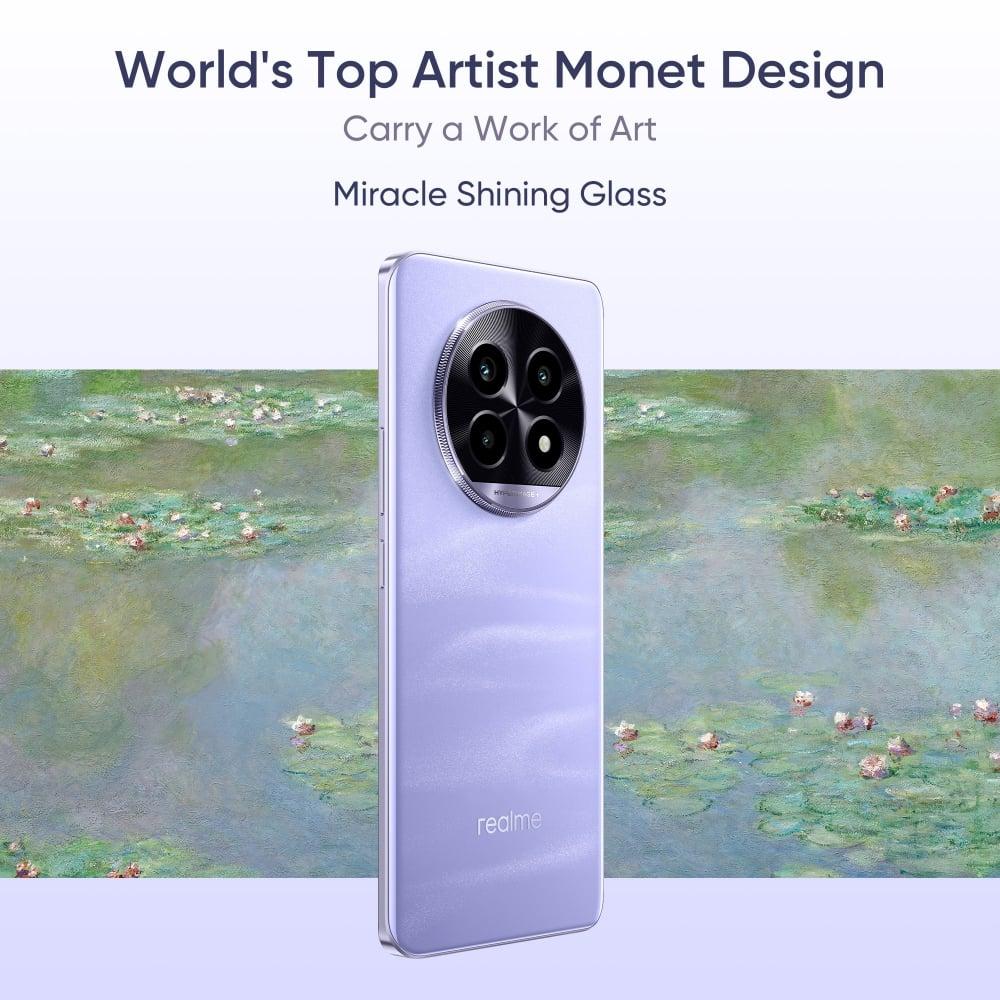 Realme 13 Pro 5G 128 GB, 8 GB RAM, Monet Purple, Mobile Phone