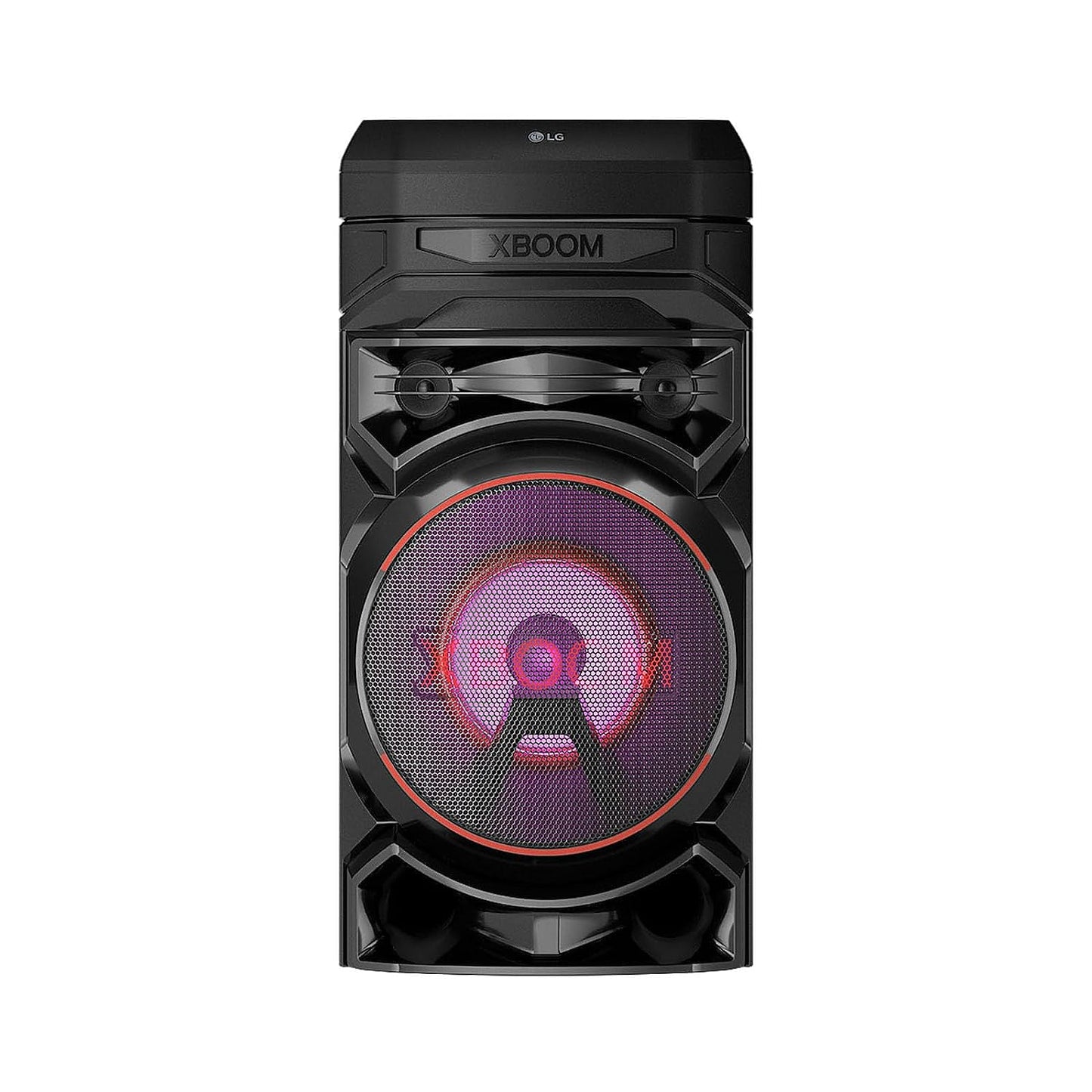 LG XBOOM RNC5 Party Speaker, Multi Color Lighting, Karaoke Feature, 1 Mic + 1 Guitar Input, Wireless Party Link, USB, Bluetooth Connection, XBOOM App