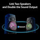 LG XBOOM RNC5 Party Speaker, Multi Color Lighting, Karaoke Feature, 1 Mic + 1 Guitar Input, Wireless Party Link, USB, Bluetooth Connection, XBOOM App