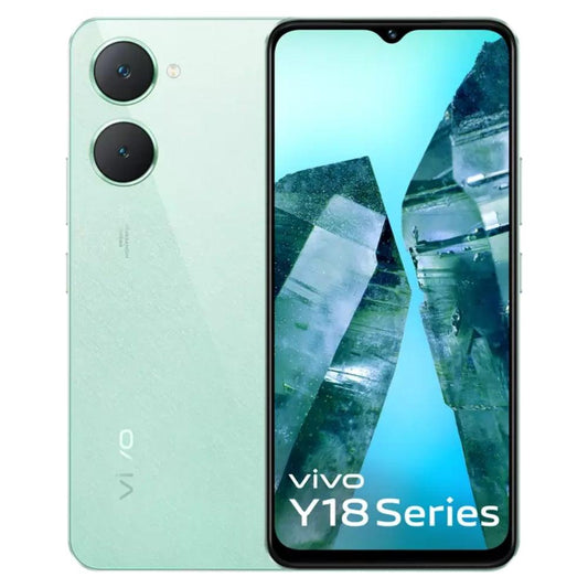 Vivo Y18i 64 GB, 4 GB RAM, Gem Green, Mobile Phone