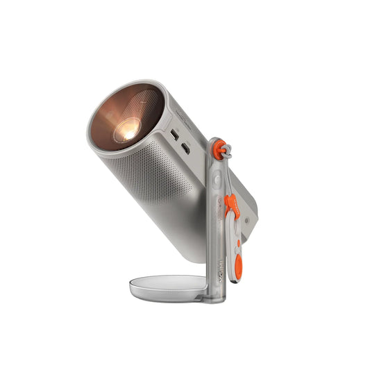 XGIMI MoGo 4 Laser Outdoor Projector Set | 550 ISO Lumens | Google TV &amp; Netflix | 1080p | 5-Hour PowerBase | Suraj Electronics Delhi NCR