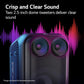 LG XBOOM XL5S 200W Portable Party Speaker with Bass Boost, 12-Hour Battery, Multi-Color Ring Lighting & IPX4 Water Resistance
