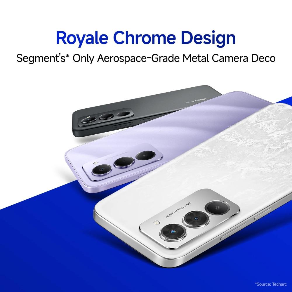 Redmi 15 5G 256 GB, 8 GB RAM, Sandy Purple, Mobile Phone