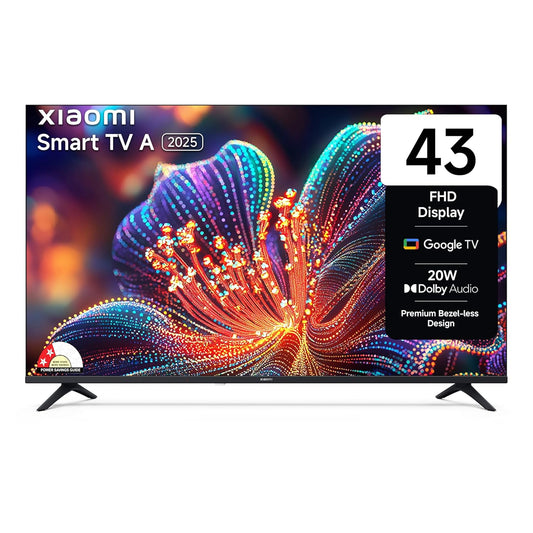 Xiaomi L43MB-AFIN 43 Inch Full HD Smart Google LED TV (HDR10, Dolby Audio, Vivid Picture Engine) – 108 cm, Black | Suraj Electronics Delhi NCR