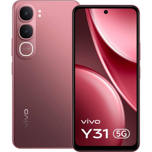 Vivo Y31 128 GB, 6 GB RAM, Red, Mobile Phone