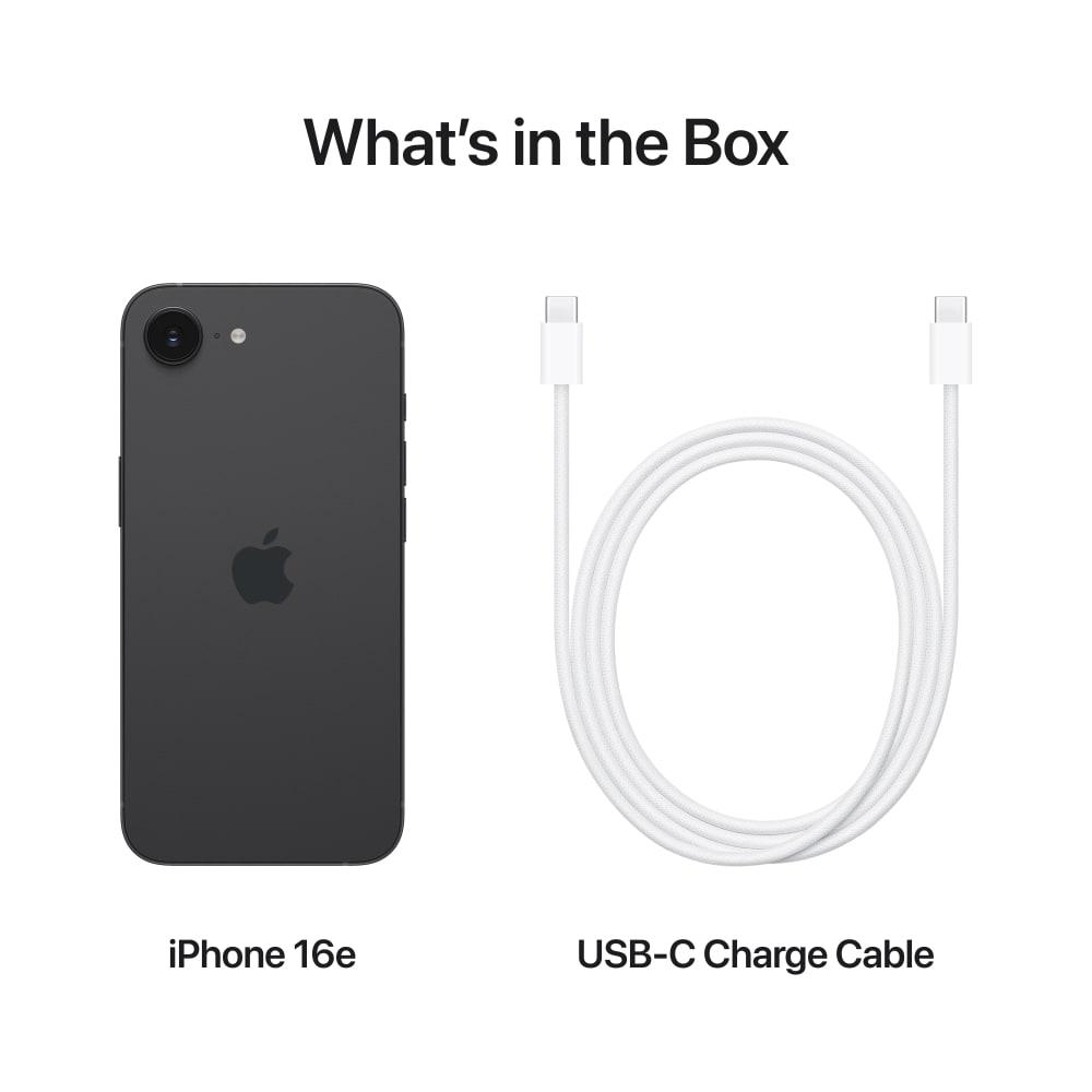 Apple iPhone 16e 128 GB, Black