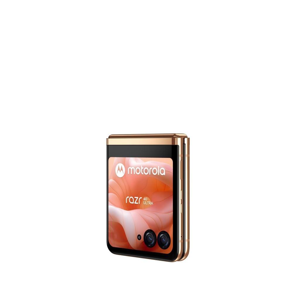 Moto Razr 40 ULTRA 256 GB, 8 GB RAM, Mobile Phone, Peach Fuzz