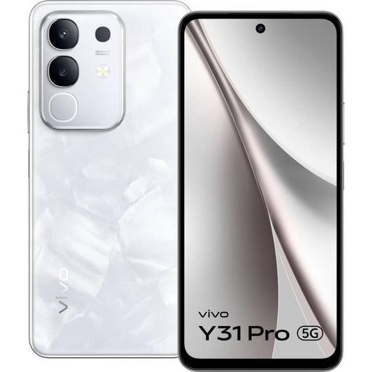 Vivo Y31 Pro 256 GB, 8 GB RAM, White, Mobile Phone