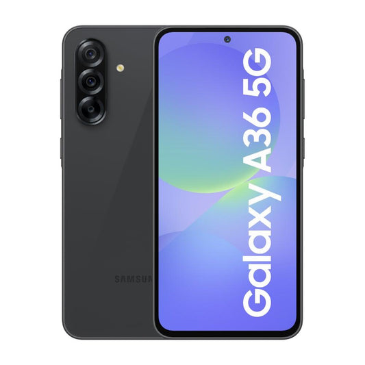 Samsung Galaxy A36 5G 256 GB, 12 GB RAM, Awesome Black, Mobile Phone