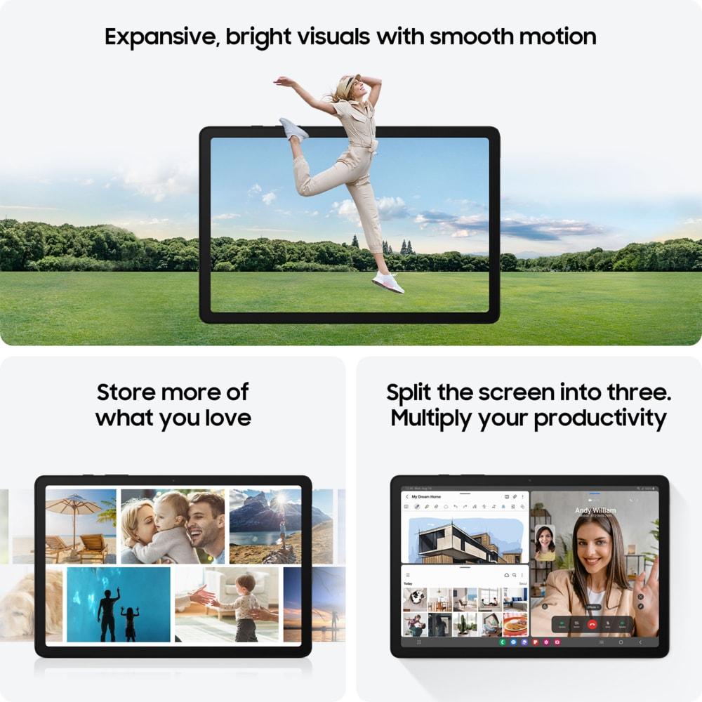 Samsung Galaxy 22.09 cm (8.7 inch) Wi-Fi + Cellular Tablet 64 GB 4 GB Silver Tab A9X115NA(2023)