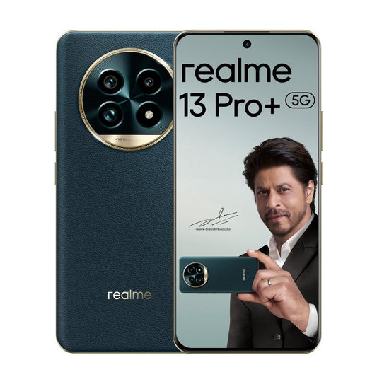 Realme 13 Pro+ 5G 256 GB, 8 GB RAM, Emerald Green, Mobile Phone