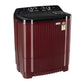 LG P115ASDAZ 11.5 Kg 5 Star Semi Automatic Top Load Washing Machine | Roller Jet Pulsator | Wind Jet Dry | Burgundy | Soak & Collar Scrubber