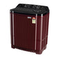 LG P115ASDAZ 11.5 Kg 5 Star Semi Automatic Top Load Washing Machine | Roller Jet Pulsator | Wind Jet Dry | Burgundy | Soak & Collar Scrubber