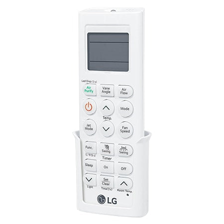 LG Wall Air Conditioner Remote Controller (include Holder) — AKB75735404 — product view