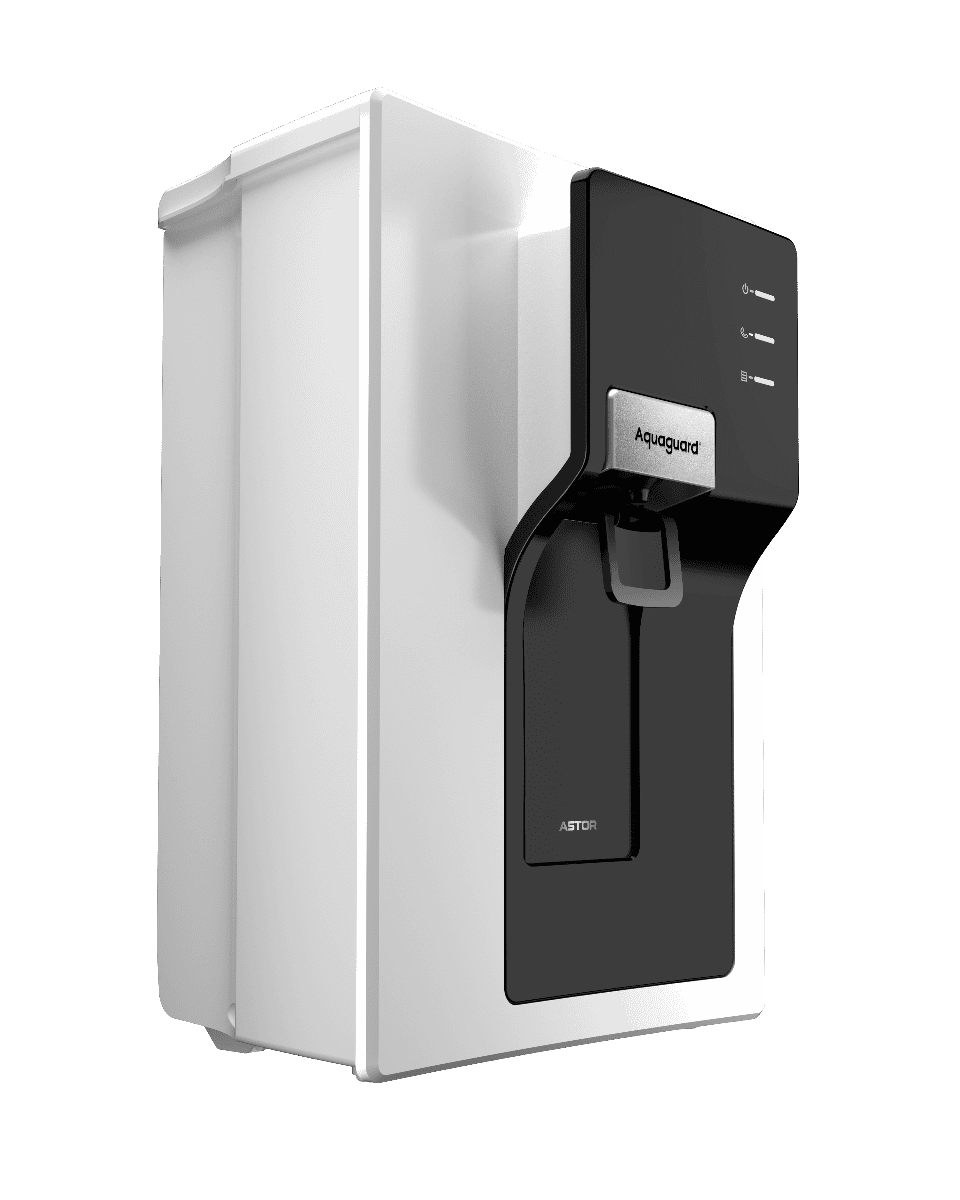 Aquaguard Astor Alkaline 7-Stage UV+UF Water Purifier | Suitable for Municipal Water (TDS <200 ppm) | Not Suitable for Borewell/Tanker Water GWPDAUA2X00000