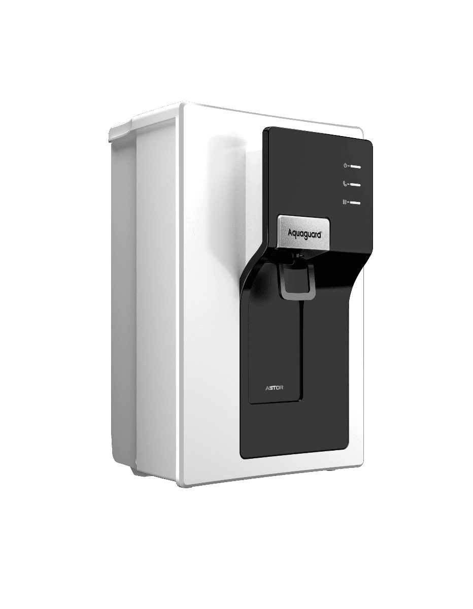 Aquaguard Astor Alkaline 7-Stage UV+UF Water Purifier | Suitable for Municipal Water (TDS <200 ppm) | Not Suitable for Borewell/Tanker Water GWPDAUA2X00000