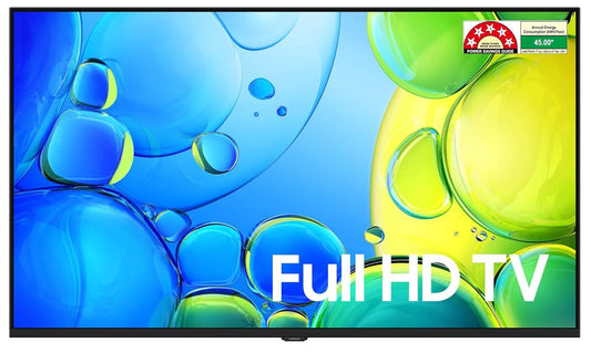 Samsung UA43F5500FUXXL 43 Inch (108 cm) Full HD Smart LED TV (Black) | HDR10+, PurColor